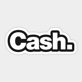 Cash Sticker